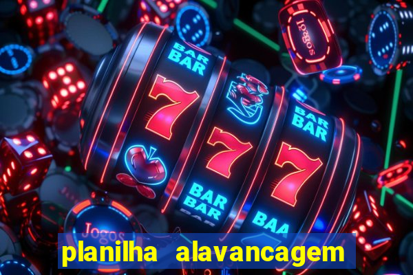 planilha alavancagem de banca